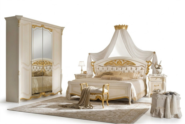 Matrimonio Letto Matrimoniale Letti Matrimoniali Stile Italiano Classico Mobili Barocchi