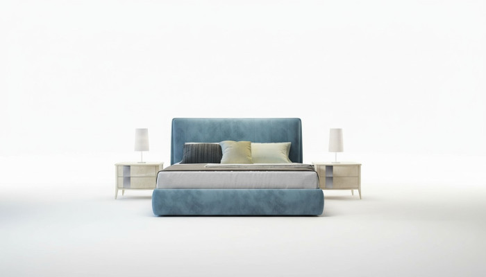 Designer Letto Imbottitura Design Letto di Lusso Matrimoniale Hotel Camera da Letto