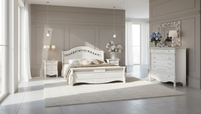 Design del letto di lusso doppio dell'hotel classico lusso delle camere da letto deluxe