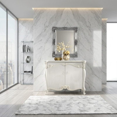 Design Comò classico Comodini in legno Credenza moderna Sideboard alto