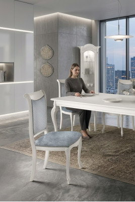 Design Sedia reclinabile Sedie Imbottitura Imbottitura Sedia da pranzo Soggiorno Legno