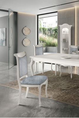 Design Sedia reclinabile Sedie Imbottitura Imbottitura Sedia da pranzo Soggiorno Legno