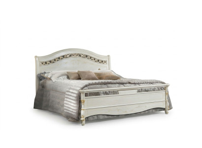 Letto classico Letto matrimoniale Letti Camera da letto Legno Mobili italiani