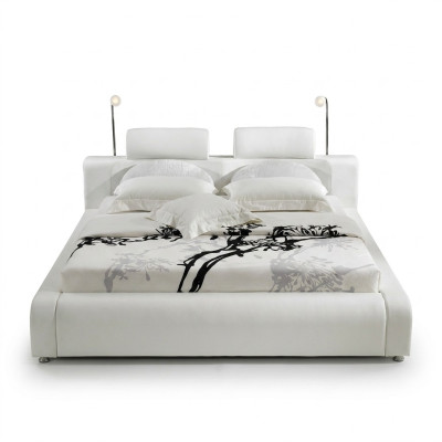 Design letto matrimoniale letto in pelle letti letto imbottito pelle camera da letto matrimoniale