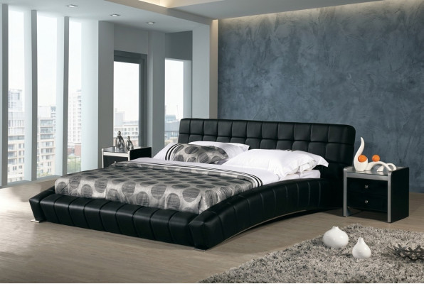 Letto imbottito Letti Letto Imbottitura Matrimoniale Pelle Tessuto Designer Matrimoniale