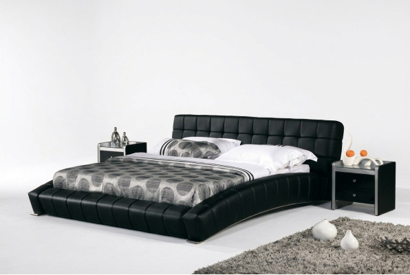Letto imbottito Letti Letto Imbottitura Matrimoniale Pelle Tessuto Designer Matrimoniale