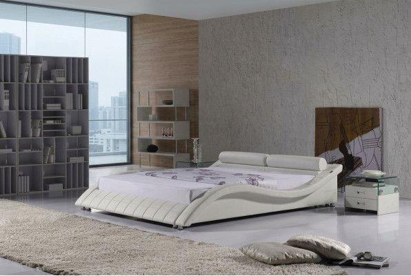 Camera da letto Letto Design moderno Letti a baldacchino matrimoniale 180x200