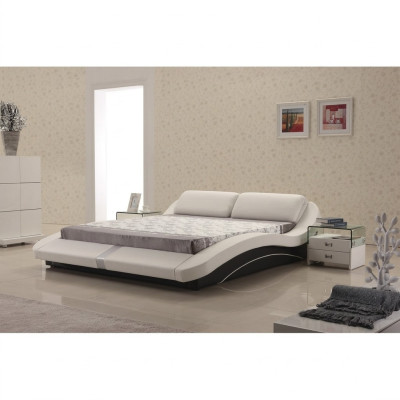 Lusso letto in pelle design doppio letto moderno matrimonio decorazione esclusiva.