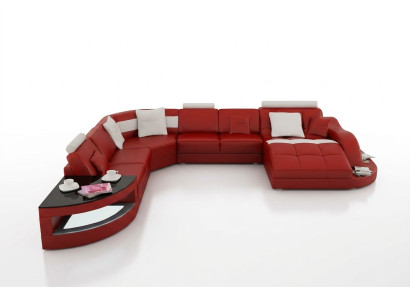Divano angolare design set salotto angolare a forma di U divano angolare imbottito