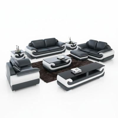 Set di divani 3+2+1 posti + pouf. Sofa set coperto divano letto.