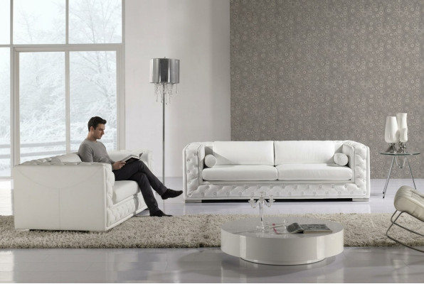 Divano in pelle divano salotto, divano angolare 3 + 2 posti design decorazioni moderno sofà.