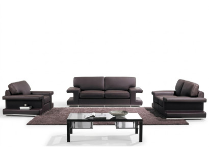 Divano 3 posti Divani imbottiti Design di lusso Divano in pelle Couches