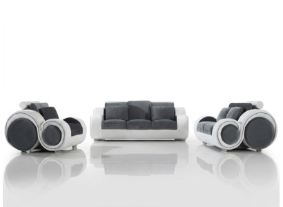 Set di divani moderni 3+2+1 posti design divani divani imbottiti in tessuto.