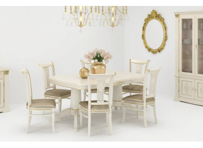 Set di sedie Sedie Imbottite Set da cucina Soggiorno Sala da pranzo Set Designer 6x
