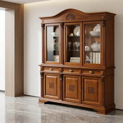 Mobile da pranzo Armadio a parete in legno Buffet Vetrina Armadio Armadi da sala da pranzo