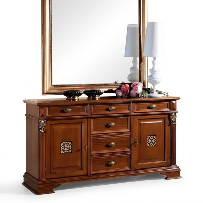 Comò credenza armadio guardaroba credenza Mobili italiani in stile antico in legno