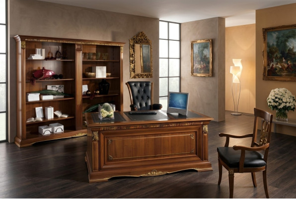 Ufficio Libreria xxl Armadio per documenti Mobili di lusso di stile Antico Armadio in legno massello