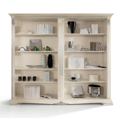 Ufficio Libreria Armadio per documenti Mobili di lusso Stile Antico Armadio Barocco in legno massello