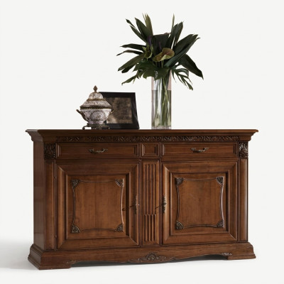 Credenza Buffet XXL Stile Barocco Rococò Decorazione Consolle