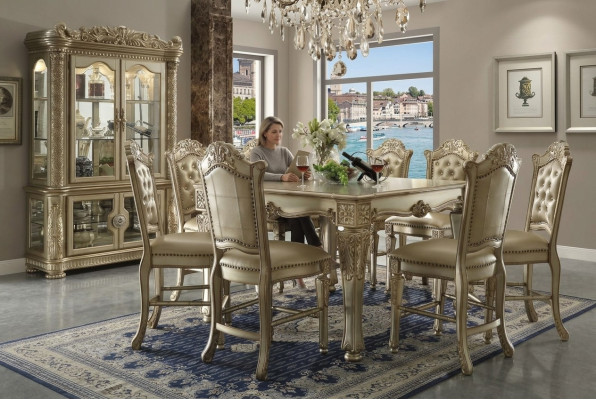 Tavolo da pranzo Gruppo tavolo Sala da pranzo Legno Tavoli Salotto Design Set