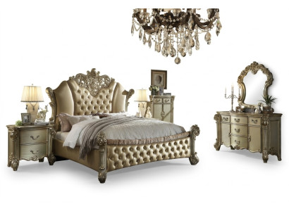 Decorazione Letto Imbottitura Design Lusso Hotel Letti Matrimoniali Camera da Letto in Pelle