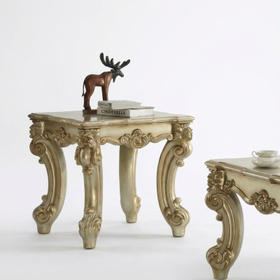 Design antico Tavolino classico da divano Tavolo soggiorno Tavoli decorativi