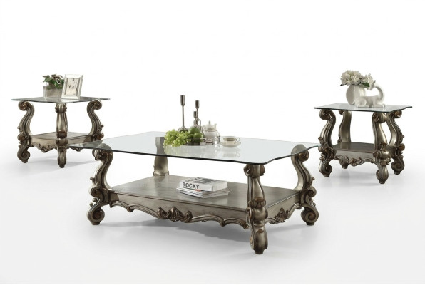 Nobile tavolino da designer, tavolino da salotto, tavolino per il divano, decorazione per il soggiorno, tavolo barocco.