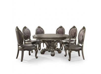 Design tavolo in legno Tavolo rotondo da pranzo Tavoli rotondi da pranzo 150 cm Classe di lusso Soggiorno