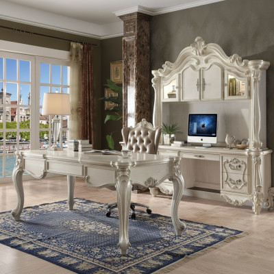 Scrivania stile coloniale Tavolo Scrivanie Barocco Rococò Legno Nuovi Tavoli