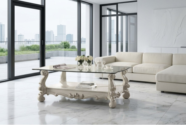 Tavolino da salotto di design di alta qualità tavolino aggiuntivo per divano decorazione tavolo soggiorno barocco