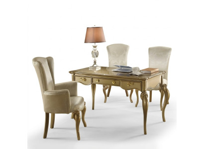 Scrivania Ufficio Tavolo Design Classico Tavoli Ufficio Roccocò Barocco Nuovo
