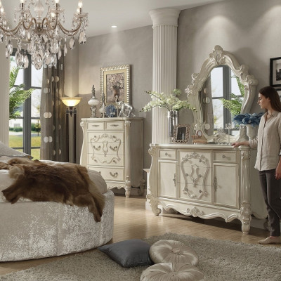 Buffet Comò Complementi d'arredo Armadio Barocco Rococò Specchio Madia Consolle Legno nuovo
