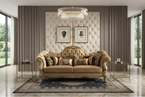 Chesterfield divano a 3 posti Relax Club divano Lounge in tessuto imbottito divano in stoffa