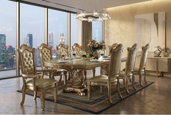 Barocco antico stile tavolo in legno reale tavoli designer classici rococò.