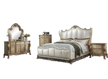 Tavolo da toeletta intagliato in legno + Specchio Comò Barocco Roccocò Console 2 pezzi.   Tavolo da toeletta intagliato in legno + Specchio Comò Barocco Roccocò Console 2 pezzi.