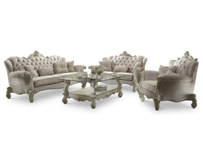 Chesterfield set di divani 3+2 posti Design divano imbottito Couchen Couch.