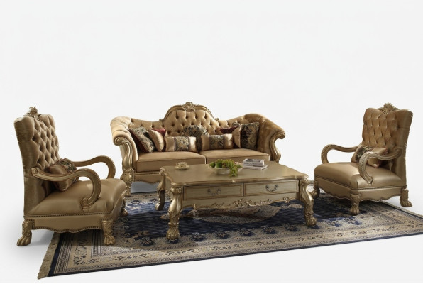 Divano componibile 3+1 posti Classica zona giorno con divani imbottiti.