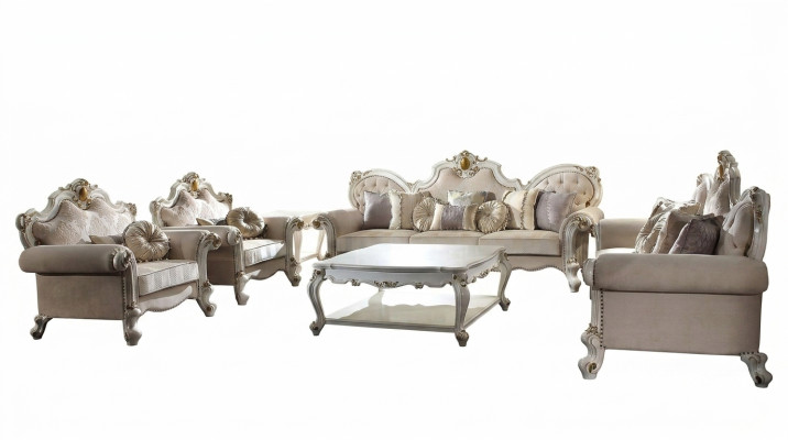 Set di divani di lusso 3+2+1+1 posti Design divano Imbottiti Divani Divani