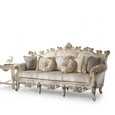 Classico divano a 3 posti Divano Divano Rivestimento Decorativo Divani Couchen Barocco