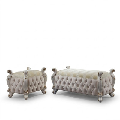 Poggiapiedi Club Lounge Pouf in pelle Tessuto Designer Pufa Ottomana Sgabello da bar Club Lounge in cuoio Stoff Designer Pufa Ottomana