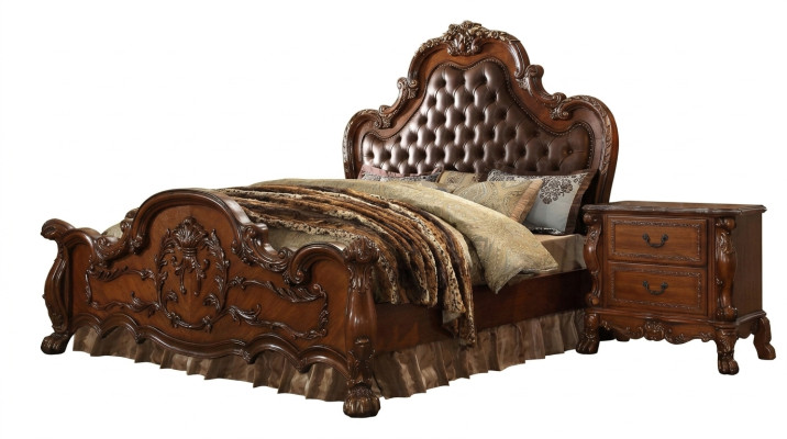 Letto 2x comodini 3 pezzi. Set di mobili barocco rococò set camera da letto