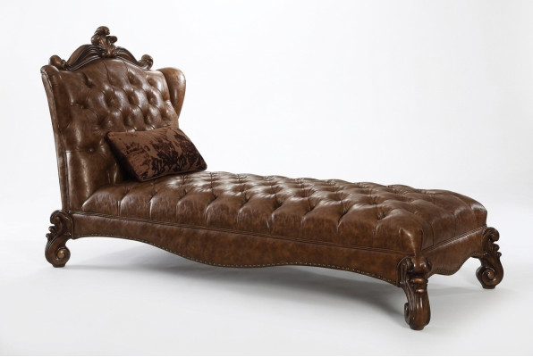 Divano Chaise longue di lusso in stile antico chaise longue imbottita barocca rococò