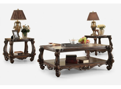 Tavolino da salotto di lusso in legno vero Tavoli decorativi Tavoli da divano Tavolini da salotto