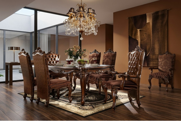 Classico lusso tavolo legno tavoli decorazione stile rococò barocco antico essenziale vivente