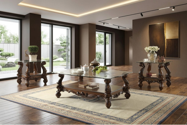 Nobile tavolino da salotto design decorativo divano tavolo soggiorno tavolo barocco.