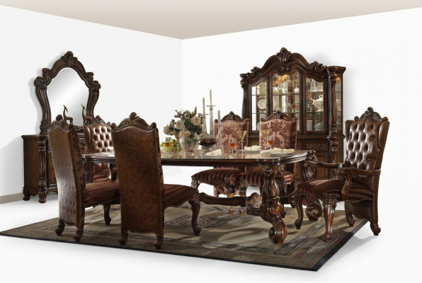 Tavolo da pranzo reale in legno tavoli classici barocchi rococò sala da pranzo.
