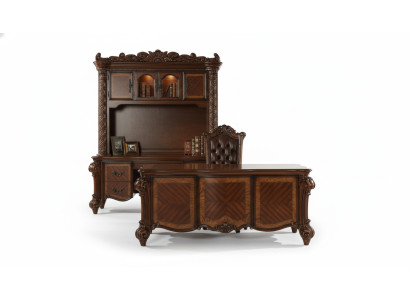 Ufficio Scrivania Sedia Scrivanie Tavolo Legno Sedia 2 pezzi Set Tavoli
