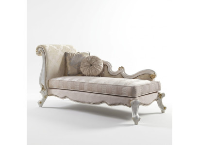 Chaiselongue Chaiselongues Tessuto Divano Letto Decorazione Chaise Club Relax Tessile