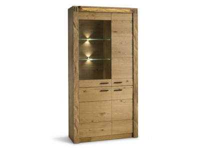 Vetrina Armadio in legno Vetrine classiche in legno Armadi design Soggiorno Nuovi
