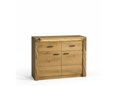 Design cassettiera comodini in legno credenza moderna sideboard armadio alto 116cm nuovo